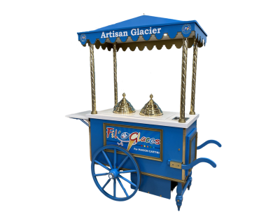 Chariot à glaces pour restaurant  - FIL O GLACES