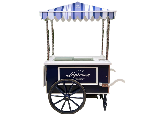 Outdoor ice cream cart – CAFE LAPEROUSE