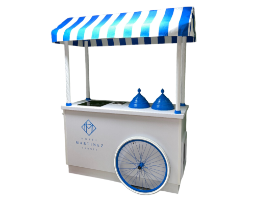 Chariot à glaces  - HÔTEL MARTINEZ