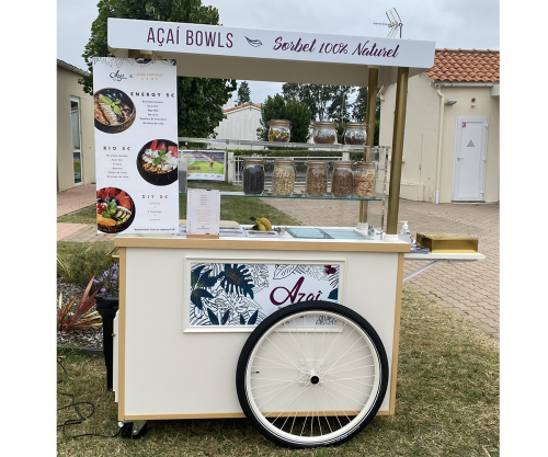 Chariot à sorbets extérieur – Azai