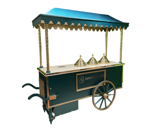 Outdoor ice cream cart – Baker Street hotel